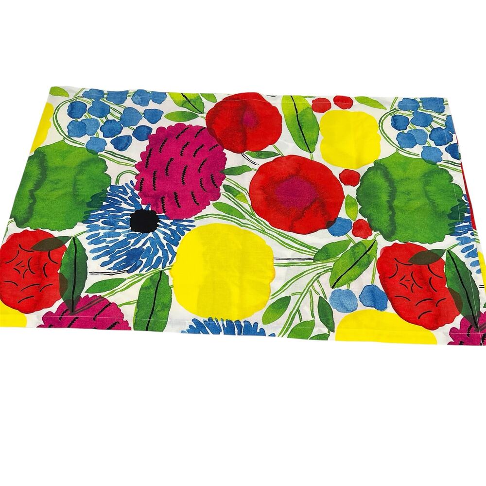 Marimekko floral colorful table running